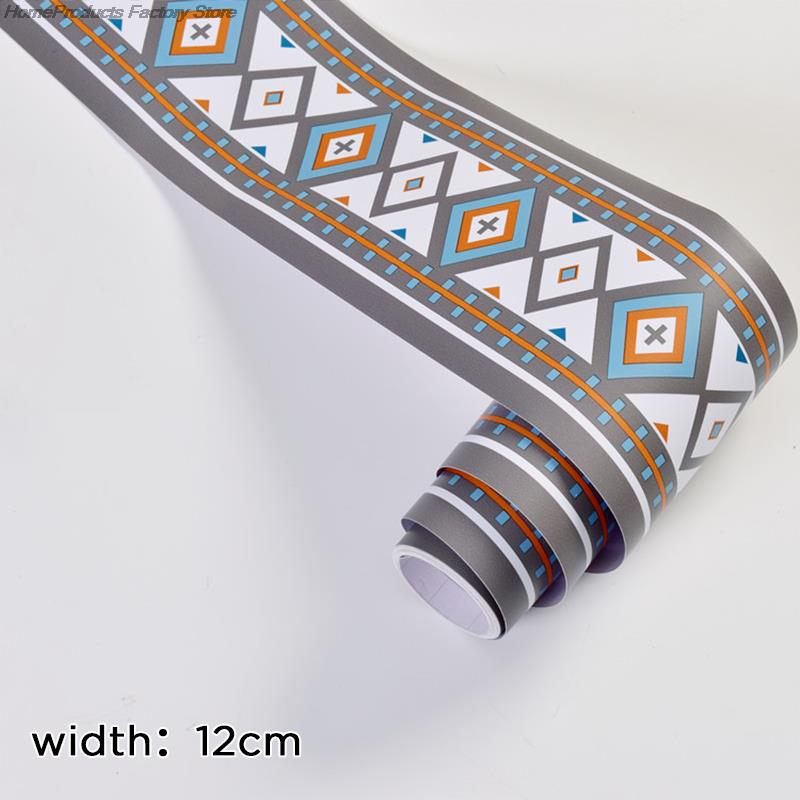 10M ПВХ водонепроницаемый пояс самоклеящийся плинтус поясной линии обои декор гостиной виниловые настенные наклейки на стену