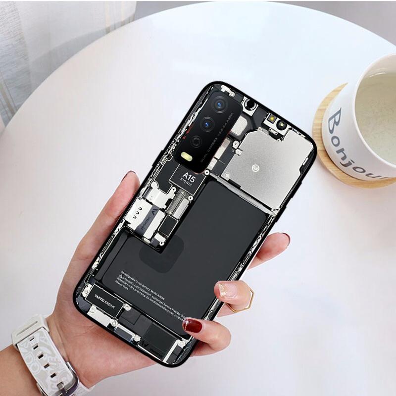 Чехол для телефона с аккумуляторной платой для VIVO Y31 Y21 Y70 Y21S Y20S Y72 Y35 Y11 Y53S Y33S Y55 Y76 Y51 Y11S Y01 Y1S Y91C Y91i