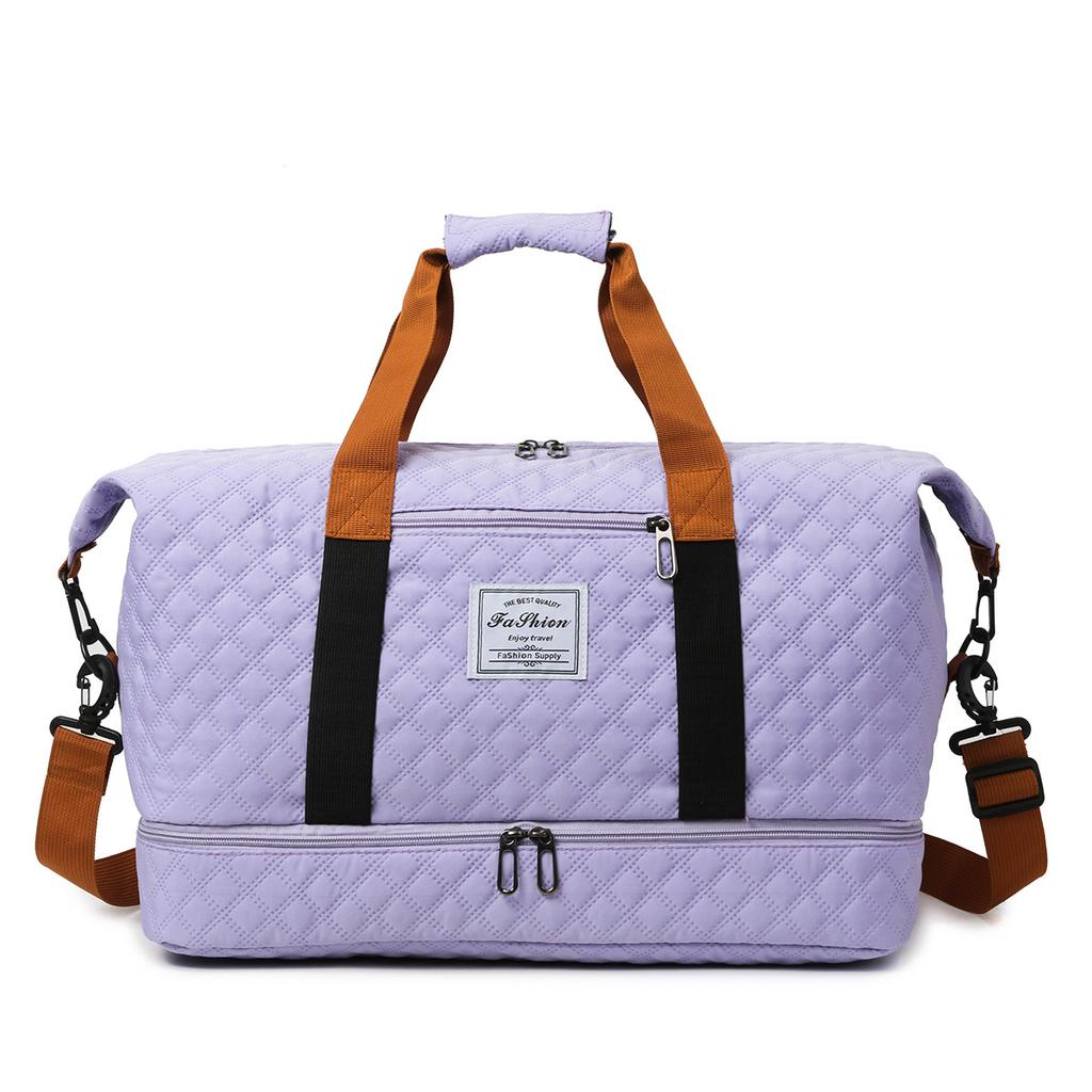 Модная Повседневная Обувь Корзина Сумка-тоут Сумка Разделение Сухого и Влажного с Ковриком для Йоги Сумка для Йоги Может Использоваться с Тележкой