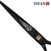 Парикмахерские ножницы TITAN, профессиональный парикмахерский инструмент, стрижка, филировочные ножницы, Япония, нержавеющая сталь 440c