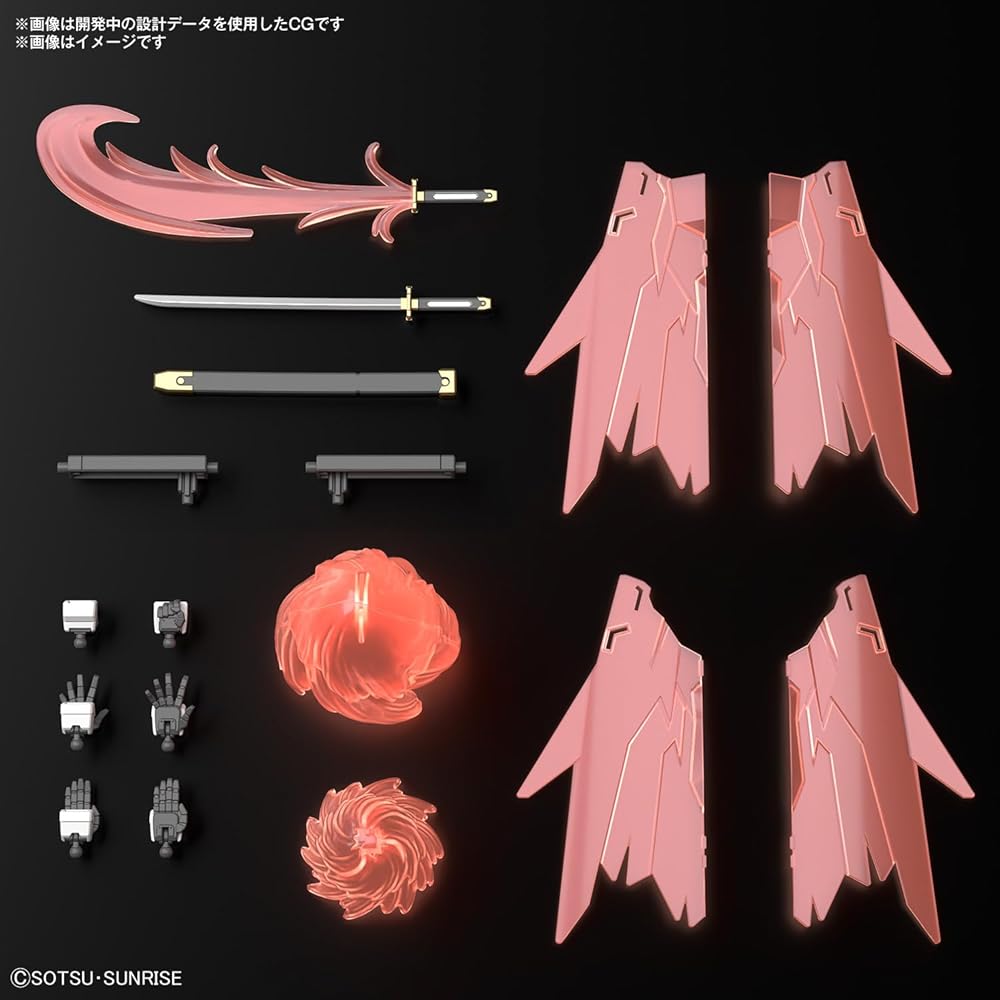 Bandai Spirits HG Gundam Build Metaverse God Burning Gundam Масштаб 1/144 Пластиковая модель с цветовой кодировкой