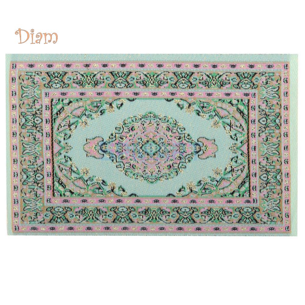 Миниатюрный ковёр в восточном стиле для кукольного домика