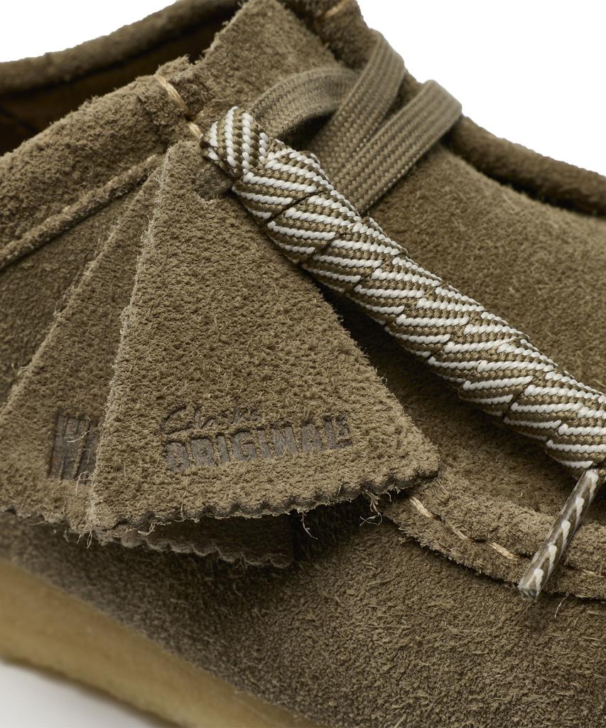 Clarks Originals (Мужской) Wallabee - Дымчато-серый замш / 26185564