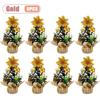 Mini Christmas Tree Small Desktop Tabletop Decoration Cute Festive Holiday Ornament for Kids Christmas Gift Winter Home Decor