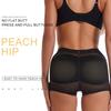 Женское нижнее белье для контроля живота с губчатой ​​подушечкой, подтягивающее ягодицы, стрейч, формирователь ягодиц, короткие трусики, корректирующее белье