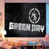 Green Day Музыка Рок-группа Диаграмма Гобелен Домашний Декор Хиппи Бохо Декор Гадание Настенное Украшение Домашний Декор