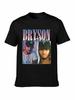 BRYSON TILLER футболкаРэп Хип-хоп 90-х Ретро Винтажная футболка