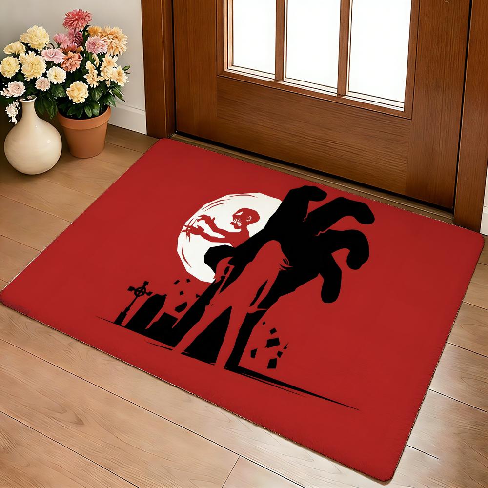 Buffy The Vampire Slayer Classic Movie Floor Mat Cozy Flannel Soft Thick Non-Slip Mat For Living Room Bedroom Kitchen Decor Rugs
