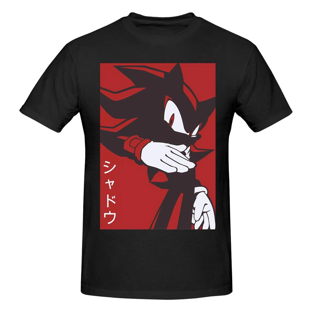 Funny Normal Black Shadow Hedgehog Anime Unisexga Unisexs Printed Tshirt Unisex T Shirtshirt