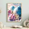 5D DIY Diamond Painting Beautiful Shells Cross Stitch Kit Mosaic Diamond Embroidery Rose Full Round Square Drill Home Decoration