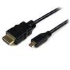 High-Speed HDMI® Cable with Ethernet - STARTECH - 3m - Gold-Plated Connectors - Black