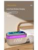 Многофункциональное беспроводное зарядное устройство и Bluetooth-колонка с цифровыми часами