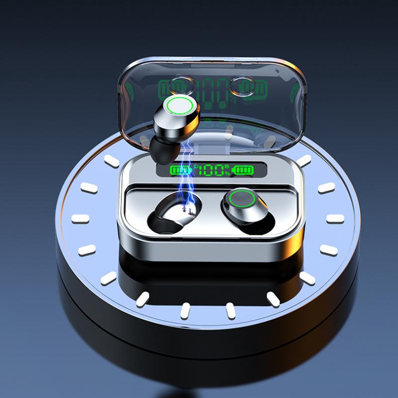 Wireless Bluetooth Headset TWS Large Screen Large -scale In-ear Sports Bluetooth Headset