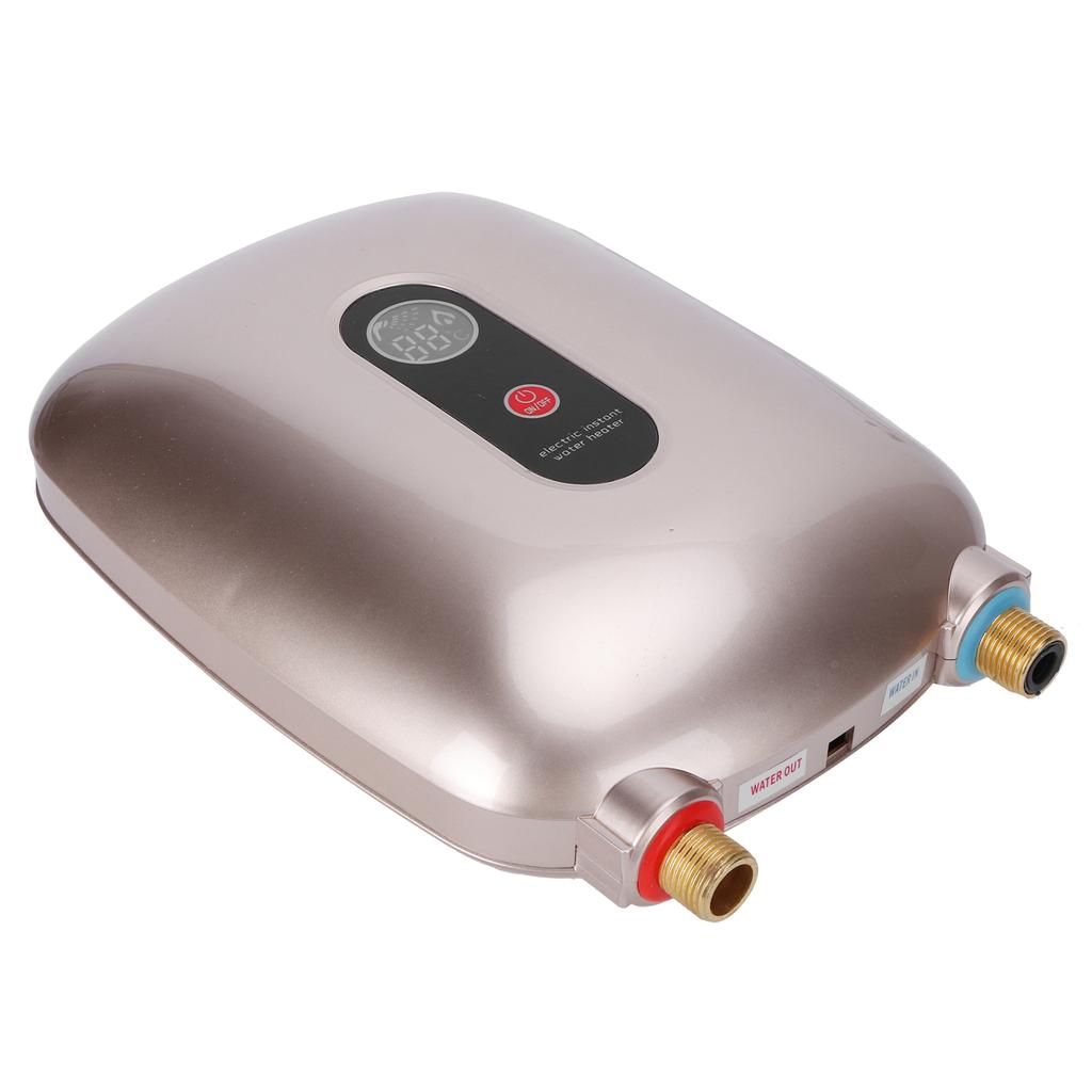 Электрический водонагреватель, мгновенный нагрев воды, проточный водонагреватель, контроль температуры, вилка UK 220 В