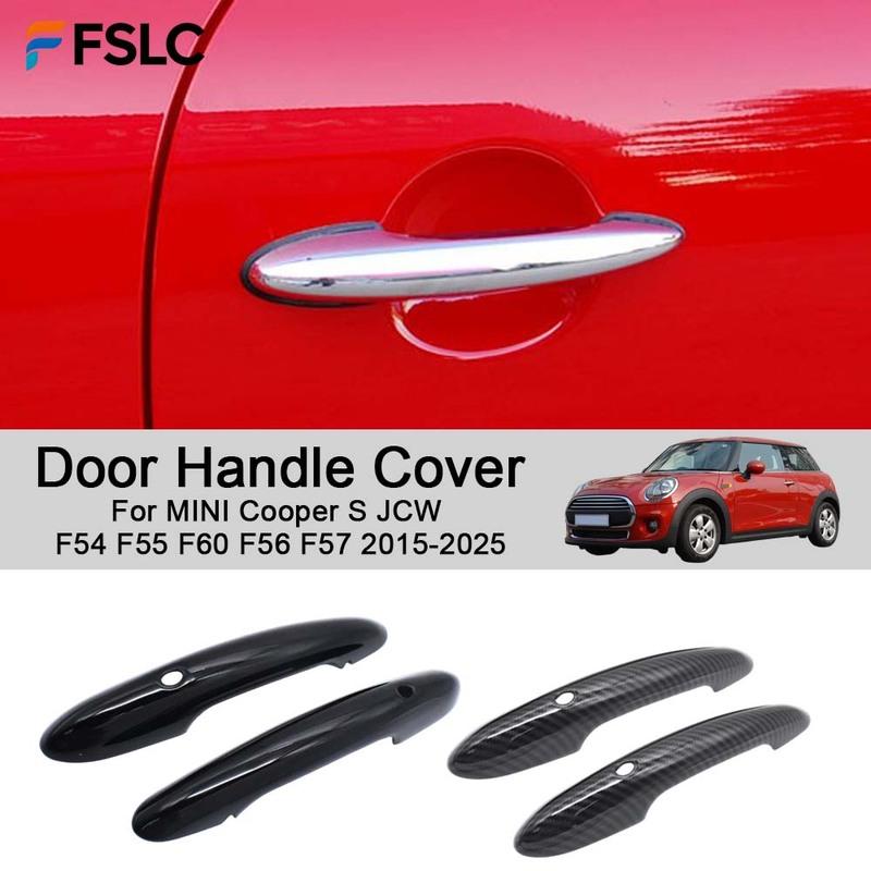 Car Decoration Door Handle Cover For MINI Cooper S JCW F54 F55 F60 F56 F57 2015-2025 Cars Accessories Styling Upgrade