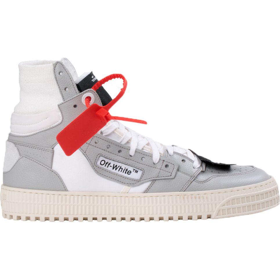 OFF WHITE Off Court 3 Серебристо-белый OMIA065S198000160100