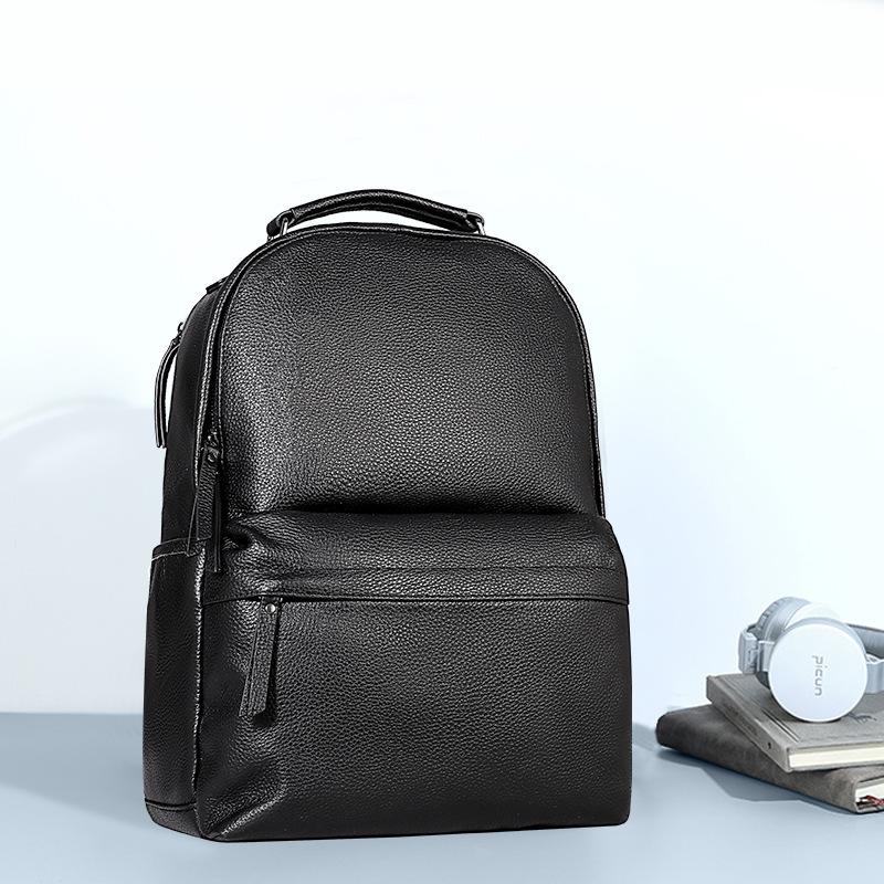 Рюкзак из натуральной кожи Рюкзак из натуральной кожи Повседневный мужской дорожный рюкзак Сумка