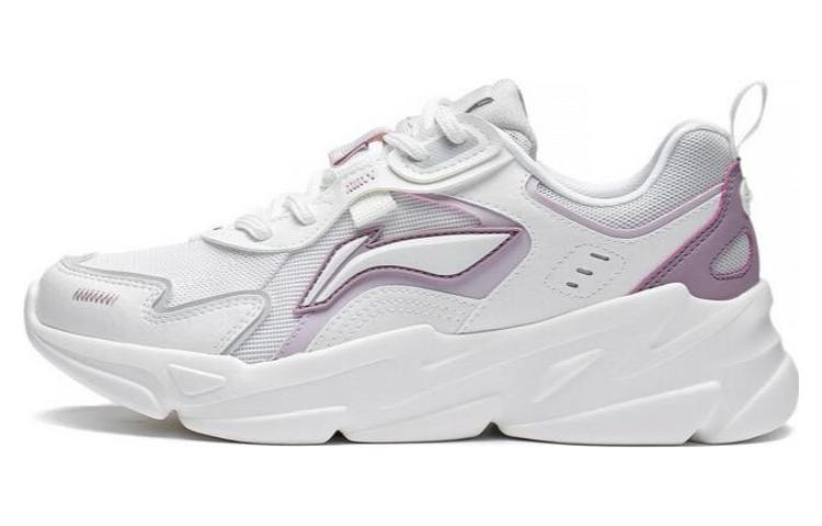 Women's Sneakers Li-Ning LINING Yunhai 'White Grey Purple' Women's