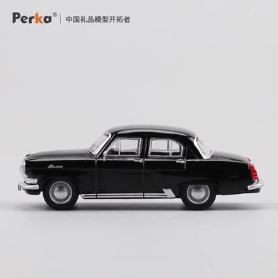 Perka Diecast 1:Масштаб 1:64 Советский M21 ГАЗ-21 Волга Сплав Модель Автомобиля Коллекция Сувенир Статический Дисплей Украшения Подарок