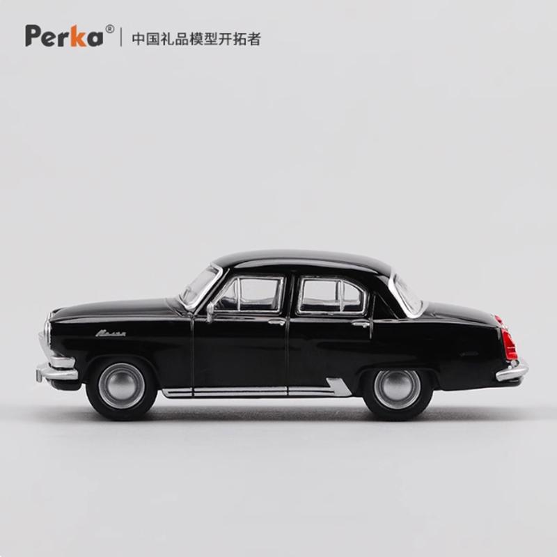 Perka Diecast 1:Масштаб 1:64 Советский M21 ГАЗ-21 Волга Сплав Модель Автомобиля Коллекция Сувенир Статический Дисплей Украшения Подарок