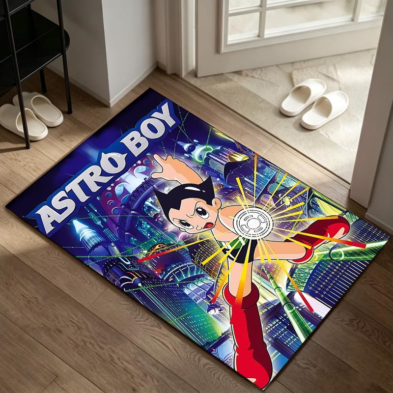 astro boy A rug suitable for office chair areas living rooms and computer desks perfect for home offices and an ideal holiday gift
