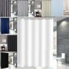 Цвет Однотонный Водонепроницаемый Полиэстер Набор Крючков для Шторы для Душа Для Декора Ванной Комнаты