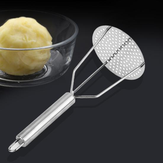 Useful Easy To Use Anti-rust High Hardness Stainless Steel Potato Presser Kitchen Tools Potato Masher