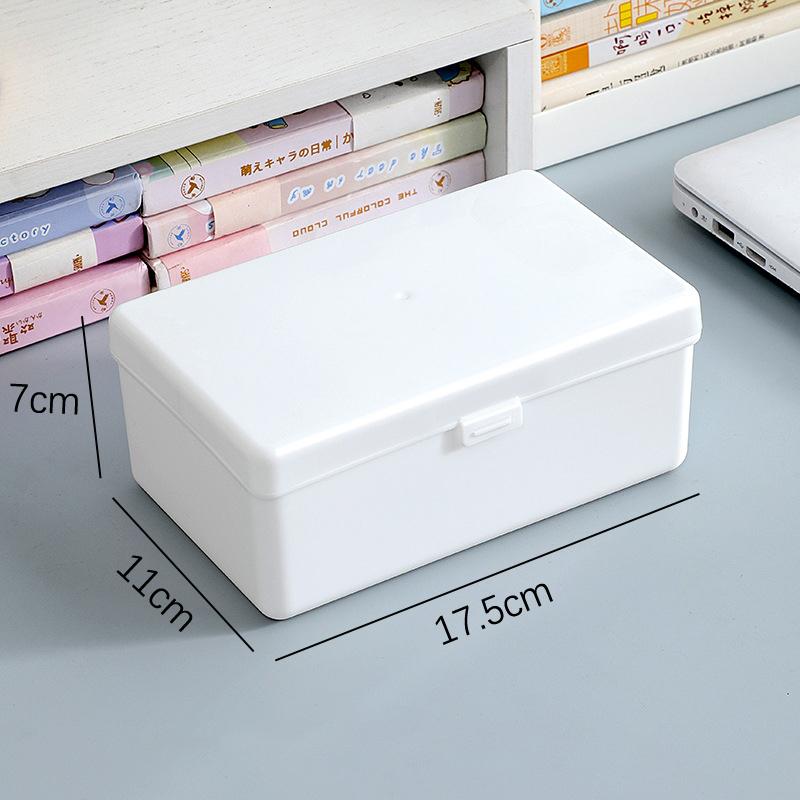 Корейская прозрачная коробка для хранения, глухая коробка, коробка для хранения фотокарт, органайзер для фотокарт, классификация, флип-коробка