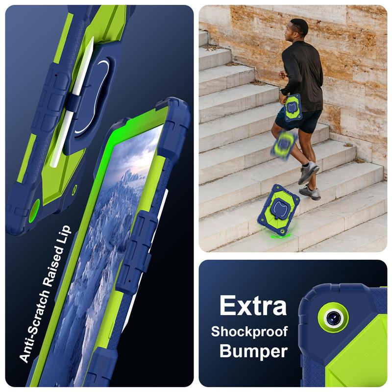 For Samsung Galaxy Tab A11+ A9+ A9 A11 Plus 11 inch Case Shockproof Tablet Cover for Tab A9 A11 8.7" SM-X130 Funda Capa