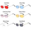 Fashion Small Frame Driving Sun Glasses Eyewear Rectangle Sunglasses for Women UV400