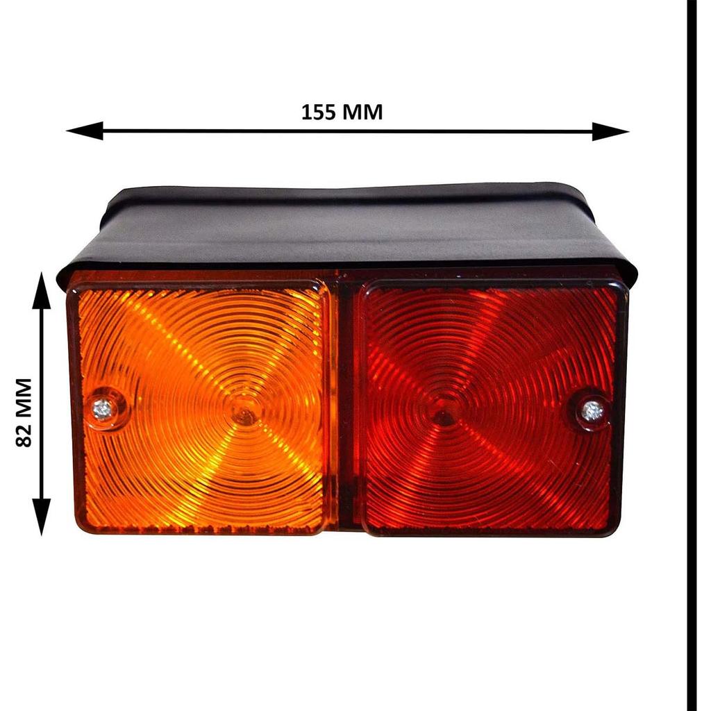 APSMOTIV Tail Light Assembly Replacement for Case/IH Compatibility,Fiat, Real Light Ford Tractors 6610 535 515 4610