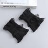 DIY Detachable Cuffs Cuff Extension Embroidery Lace Daisy Fake Sleeves Elastic Wild Wrist Pleated Organ Lolita Fake Sleeves
