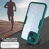Чехол для телефона для iPhone 14 Pro Max Double 360, полный охват тела, мягкие чехлы для телефонов iPhone 14 Plus Pro Max, прозрачная передняя задняя крышка