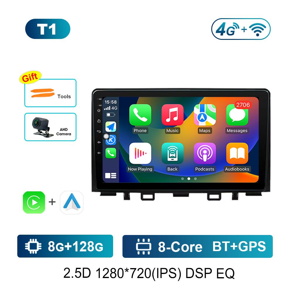 Android Car Radio Multimedia Video Player для Toyota Wish 2 2009 - 2017 GPS-навигация Левый руль DSP Stereo 4G WiFi
