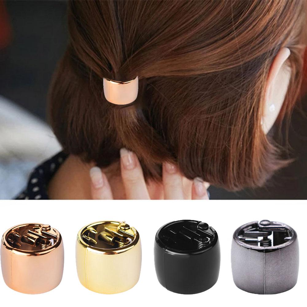 Цинк Сплав цинка Круглый Панк-стиль Мини Женская Мода Заколки для волос Зажимы для волос Клешни краба