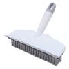 2 In 1 Floor Brush Stiff Bristle Scrubber Water Scraper Portable Scrub Brush for Bathroom Kitchen