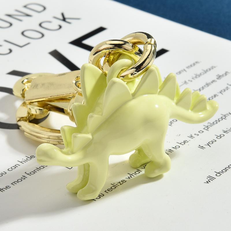 Retro Creative Dinosaur Keychain Bag Charm Pendant Keyring For Women Men Jewelry Accessories Gift