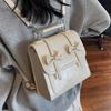 Korean Version of Versatile Portable Women's Bag 2025 Summer New Bow Double Shoulder Small Backpack Niche Design Shoulder Bag
