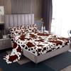 Bohemian Mushroom Pattern Bed Hat Four-Piece Bedding Set Bedroom Dormitory Bedding Decoration