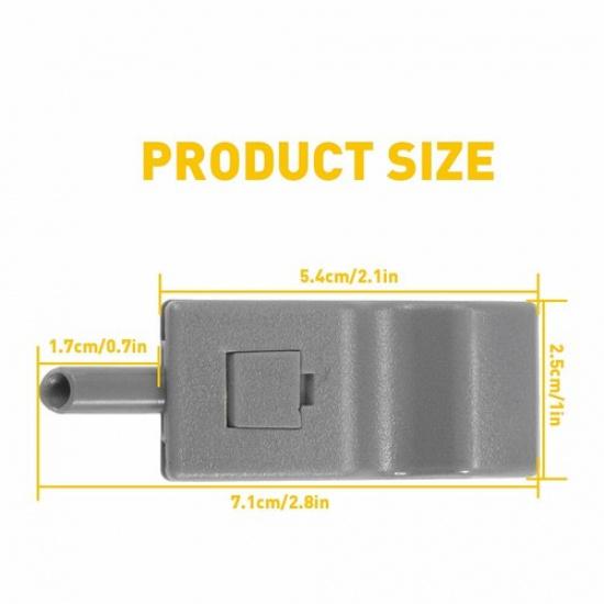 Set Of 4 Lock Door Knobs Gray For 2007-2013 Chevrolet Silverado 1500 2500 3500