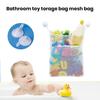 1 Set Storage Bag Double Layers Multi Grid Design Foldable See-through Bathroom Children Toys Sundries Hanging Bag Home Supply