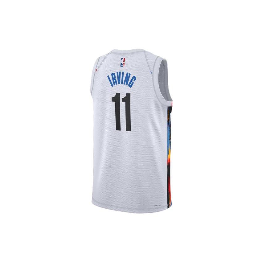 Nike Brooklyn Nets Basketball Jersey Unisex White DO9585-103