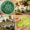 1/10PCS Round Nursery Pots with Soft Silicone Base Clear Flower Plant Transplant Pot Reusable Seedling Container Garden Supply