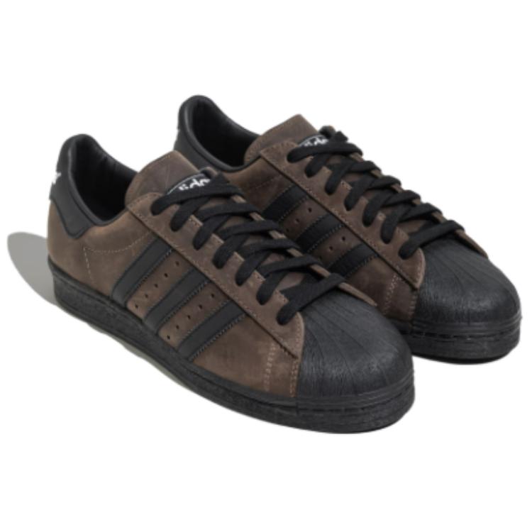 Adidas Superstar 82 Black Storm Unisex Sneakers Brown Core-Black Cloud-White IF9034