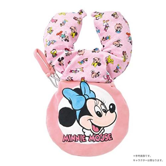 Livheart Cushion Retro Face Dumbo Neck Pillow Travel Item 2-Way (Total Length Approx. 30cm) 80049-04