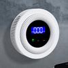 Tuya Газовый датчик утечки Цифровой дисплей Умный WiFi детектор утечки газа Управление через приложение Удаленный контроль Питание Type-C от USB для сжиженного газа (LPG), биогаза, метана