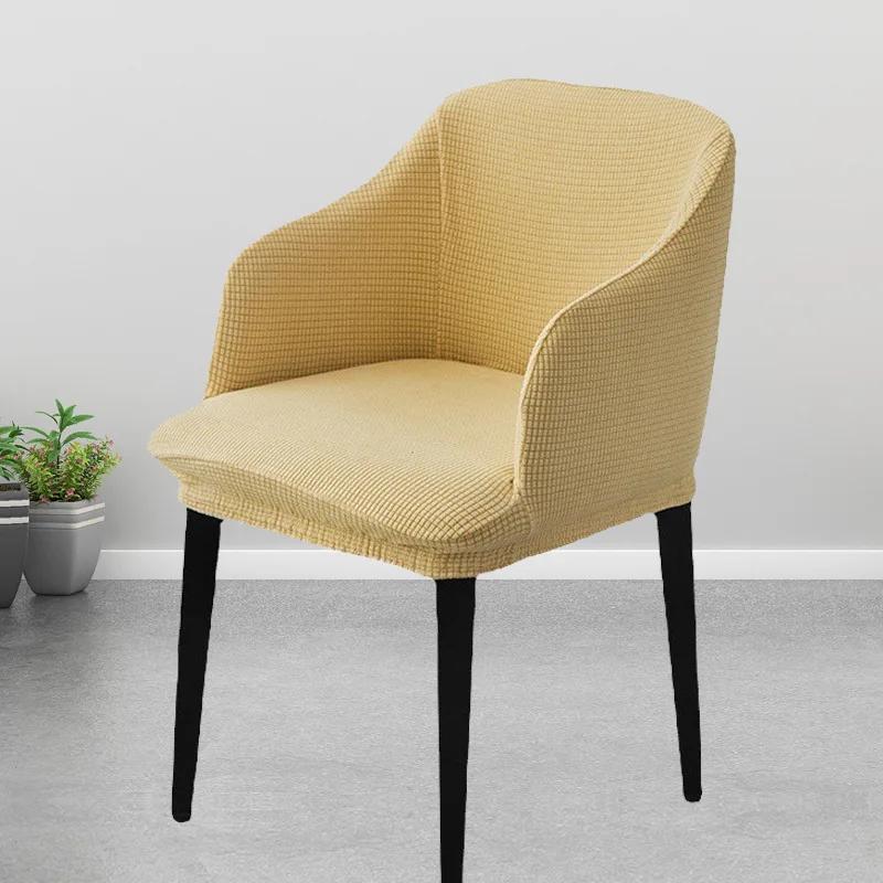 Чехол для кресла Polar Fleece Wingback King Back Chair Cover Hotel And Home Party Bankcase Home 1/2/4/6PCS