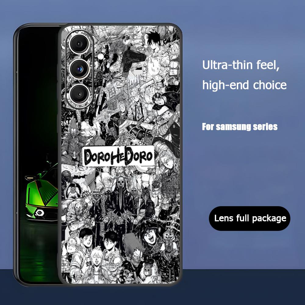 Dorohedoro рису никайдо Горячий Чехол для Телефона Для Samsung Galaxy S25 S24 S23 S22 S21 S20 Plus Ultra Note20 Мягкий Черный