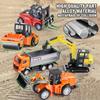 Forklift Dumper Construction Truck Toys Road Roller Excavator Bulldozer Toy  for Children