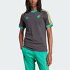 Adidas Футболка Originals Jamaica Adicolor с 3 полосками, мужские топы, черные IT7807